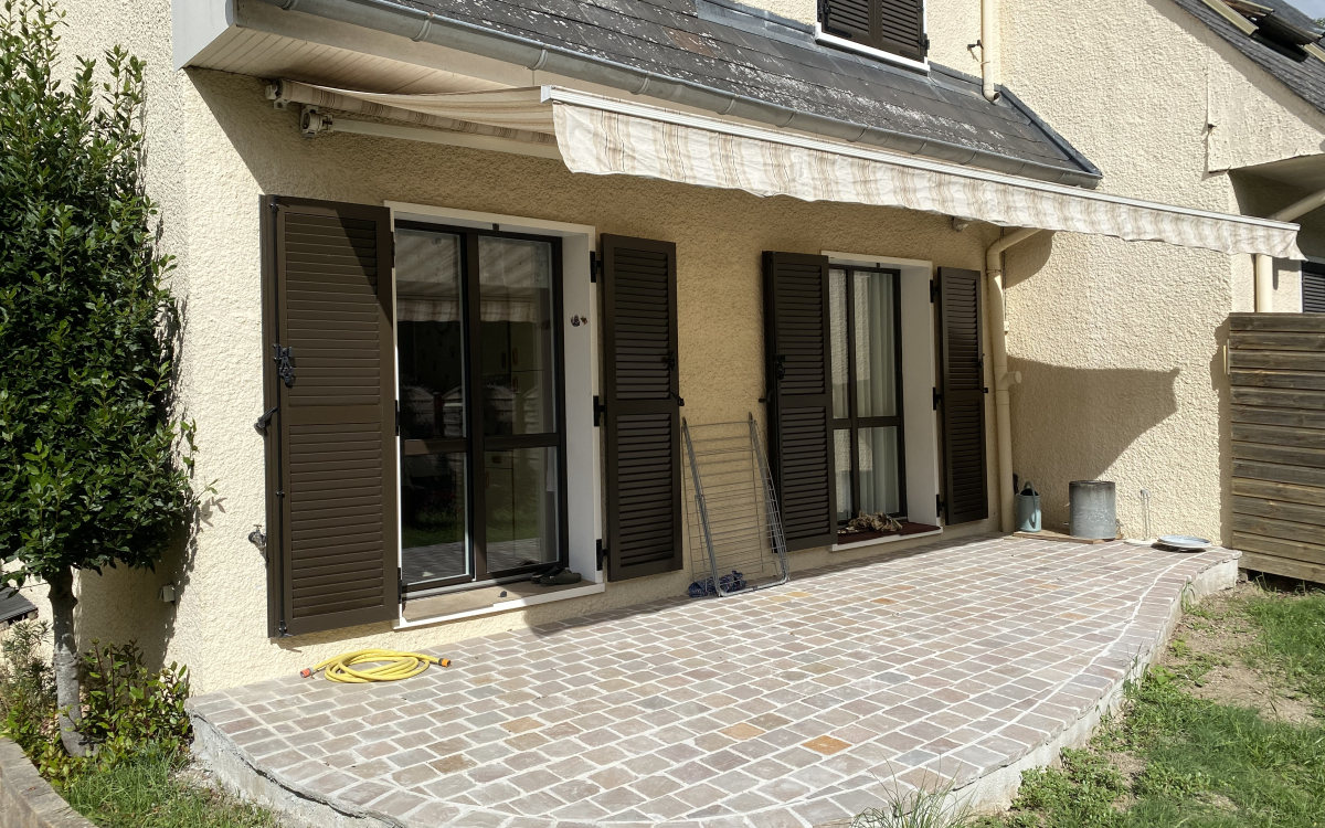 Cration Terrasse en pavage dallage  Dourdan conue le 15/09/2021