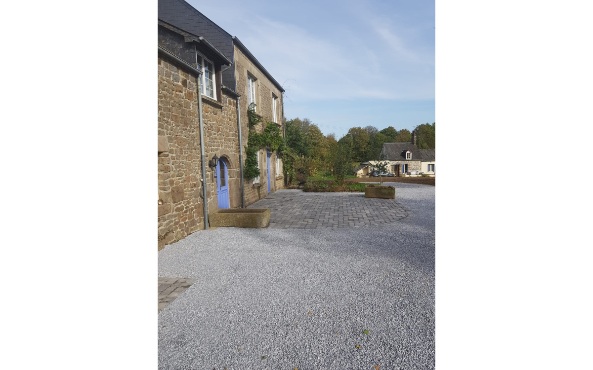 Conception Terrasse en pavage dallage  Chanu cre le 20/10/2022