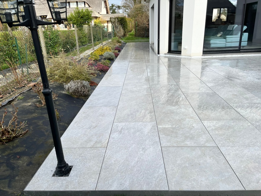 Conception Terrasse sur plots  Praux  cre le 03/03/2023