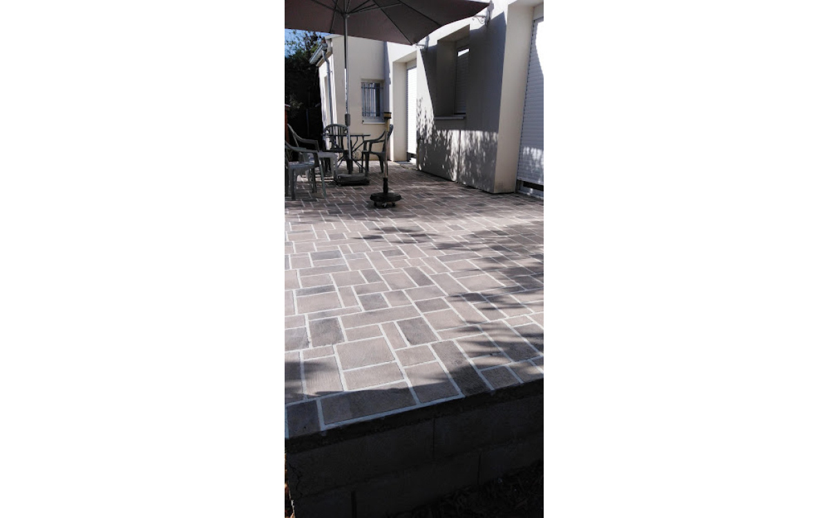 Conception Terrasse en bton decoratif  ALBI ralise le 21/07/2022