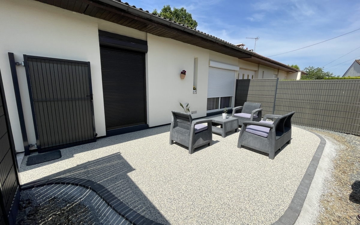 Conception Terrasse en Hydrostar et Pav la couture  CHOLET cre le 15/06/2023