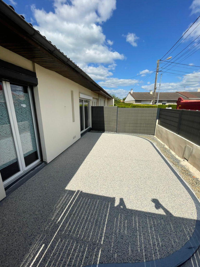 Cration Terrasse en Hydrostar et Pav la couture  CHOLET conue le 15/06/2023