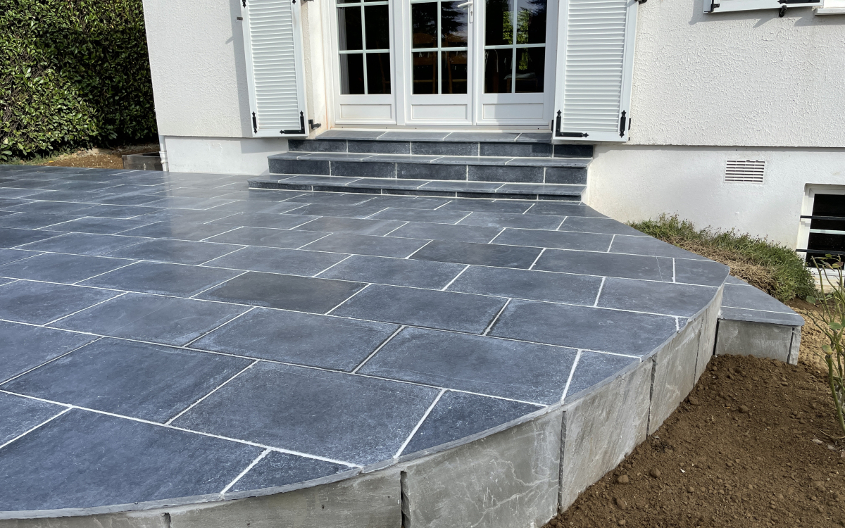 Cration Terrasse en pavage dallage  CHOLET conue le 29/09/2022