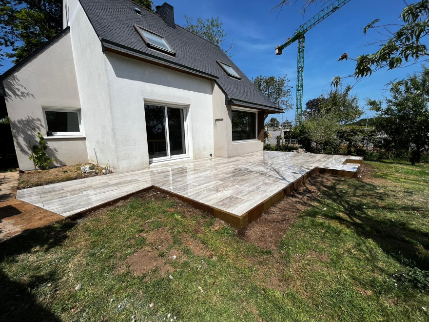 Conception Terrasse en Dm profil  BREST ralise le 17/11/2023