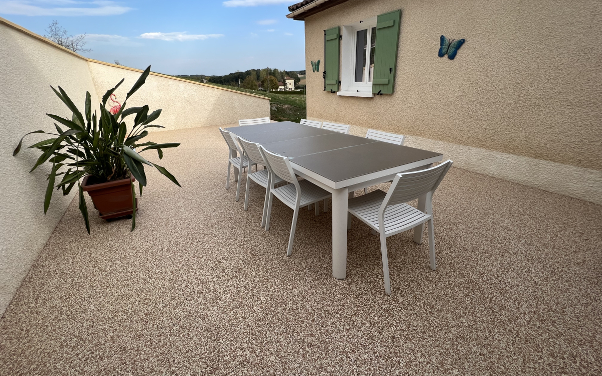 Conception Terrasse en Hydrostar  Mareuil en prigord cre le 24/10/2023