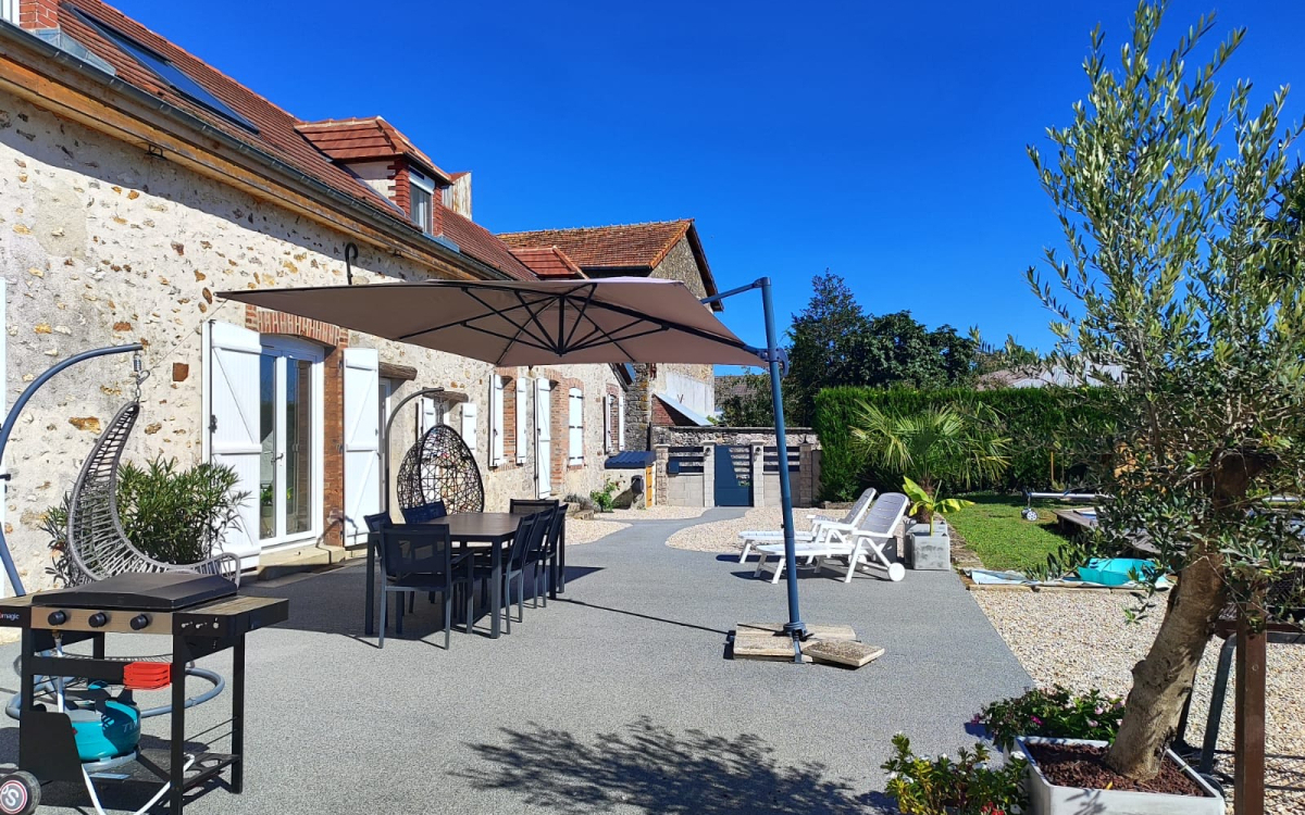 Cration Terrasse en Hydrostar  Beauchery Saint Martin ralise le 04/04/2023