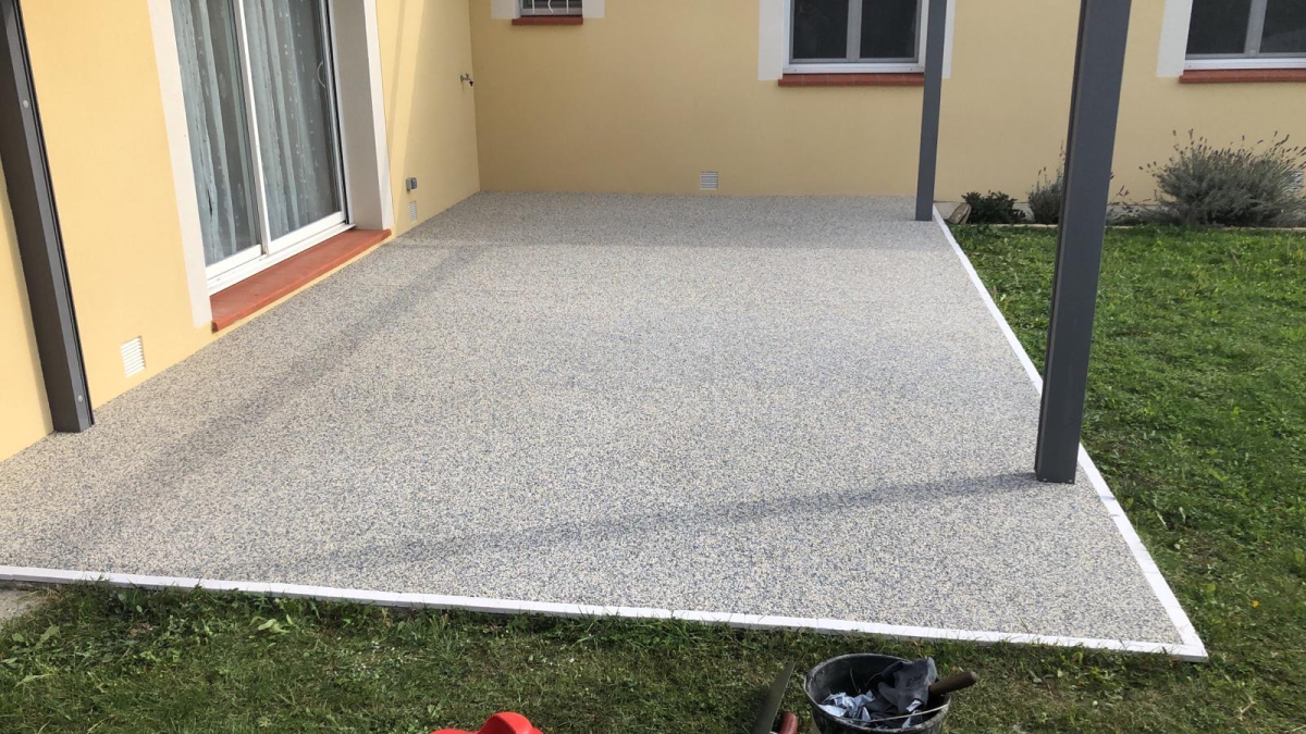 Cration Terrasse en Hydrostar  Lguevin  ralise le 16/11/2023