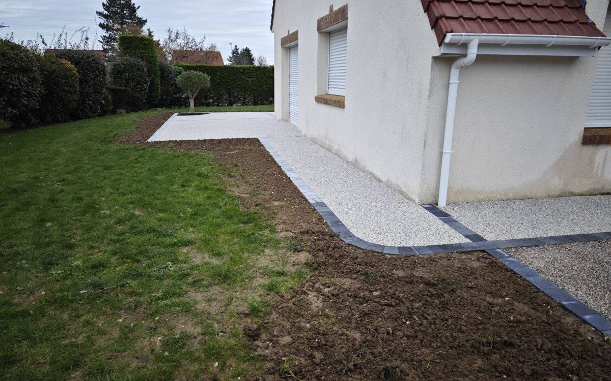 Ralisation Terrasse en Hydrostar  MERLIMONT conue le 06/12/2023