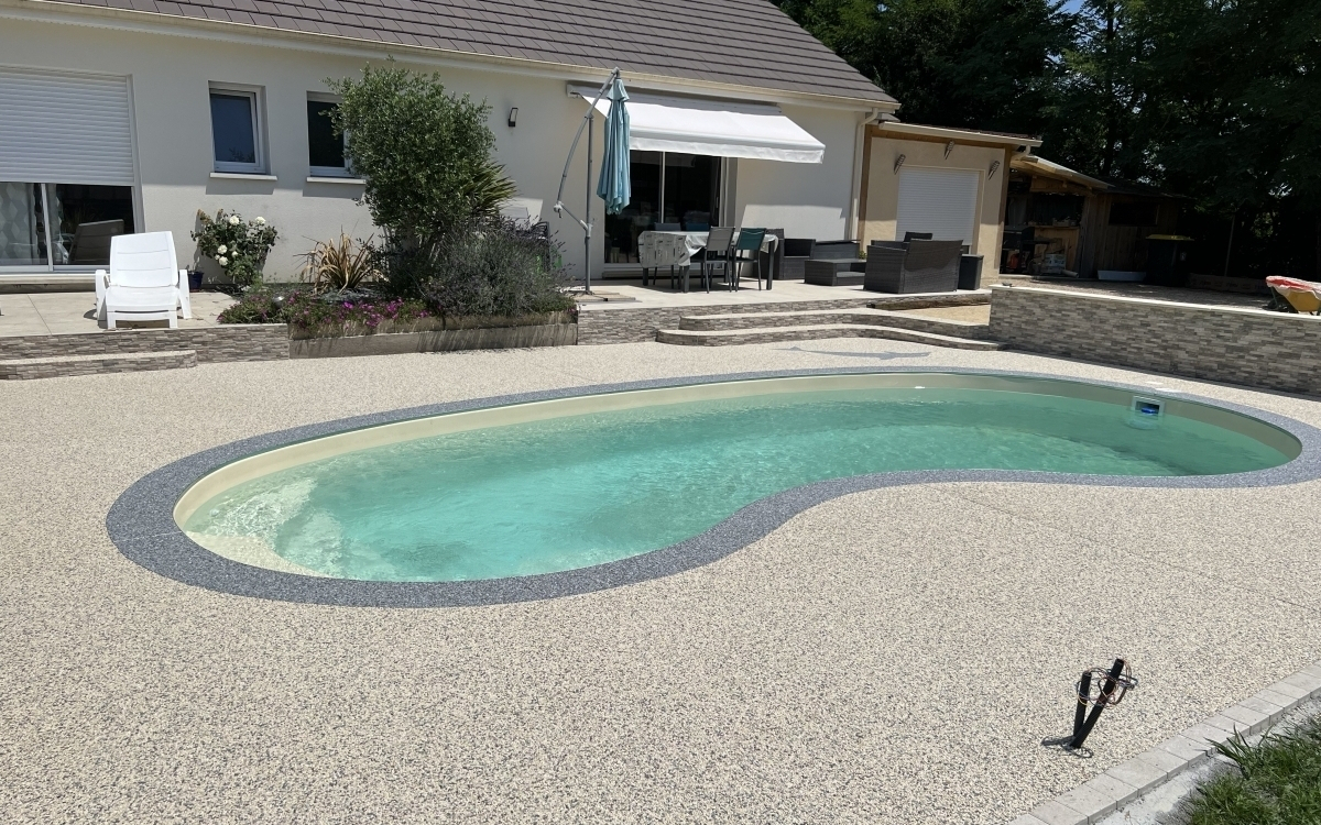 Cration Terrasse en Hydrostar ralise le 24/01/2024