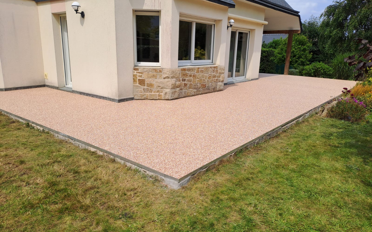 Cration Terrasse en Hydrostar ralise le 01/03/2024