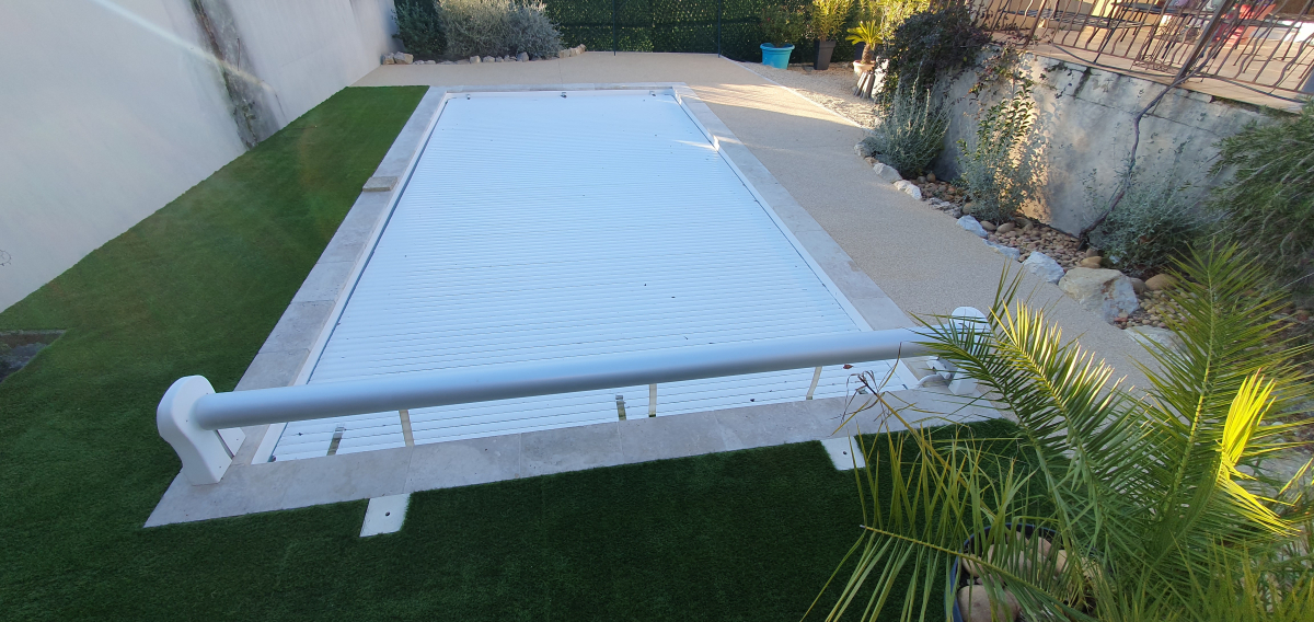 Cration Terrasse en Dm green et Hydrostar  Aramon  conue le 20/03/2024