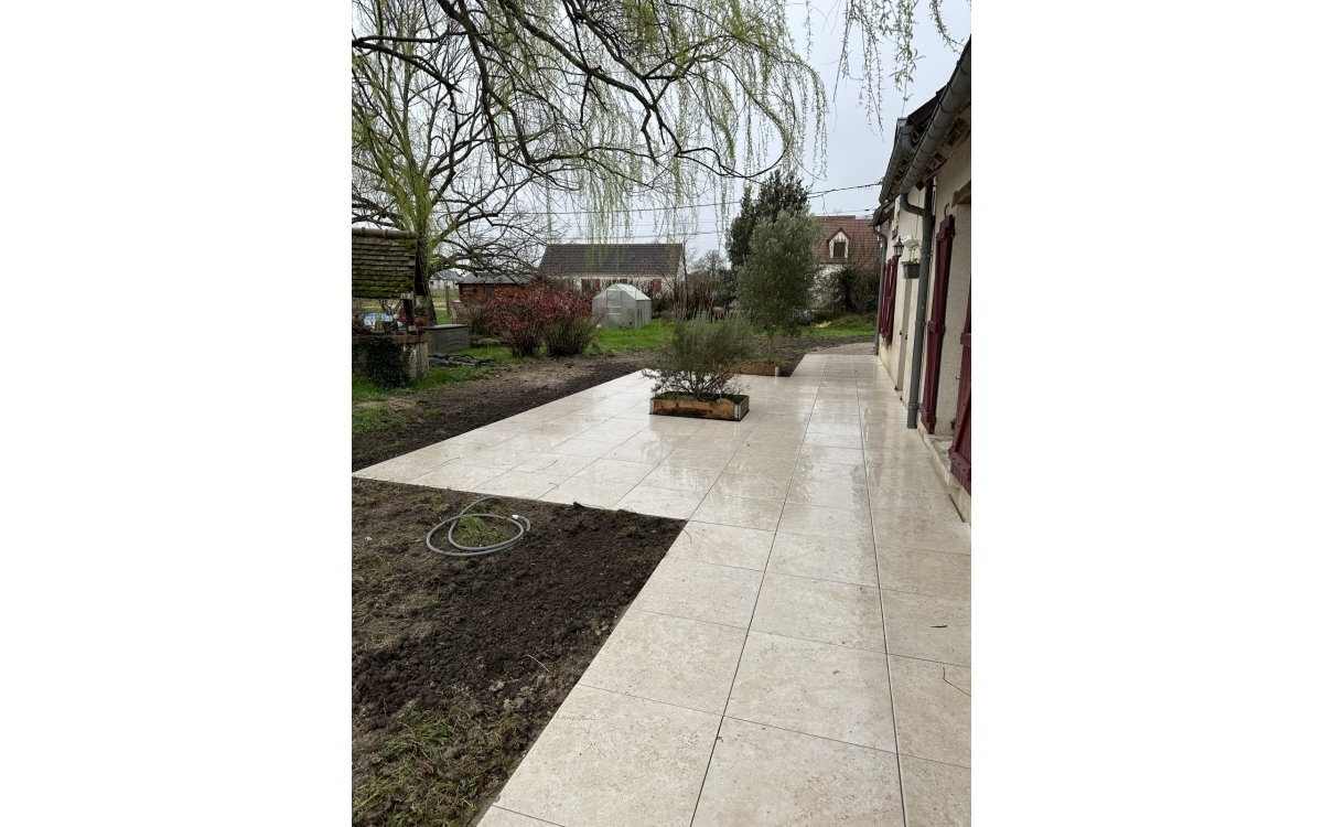 Ralisation Terrasse en Dm profil  FRESNES cre le 05/04/2024