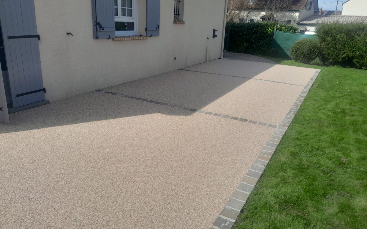 Cration Terrasse en Hydrostar ralise le 29/04/2024