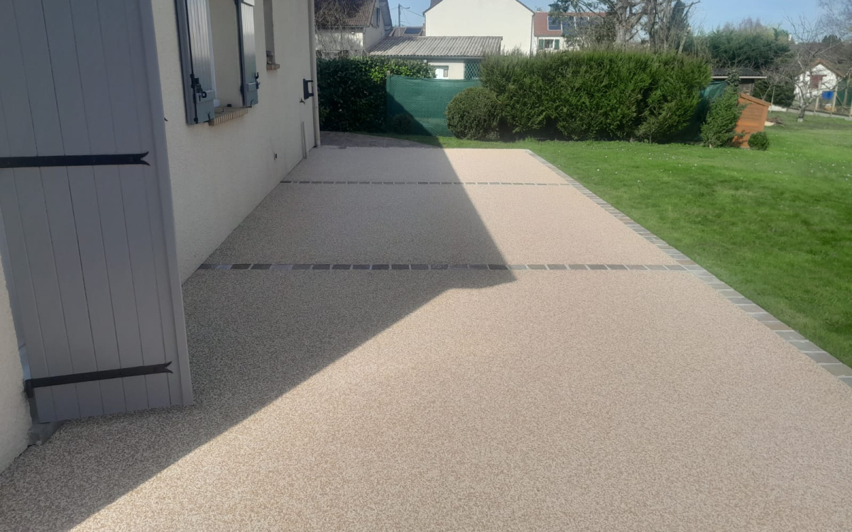 Cration Terrasse en Hydrostar ralise le 29/04/2024