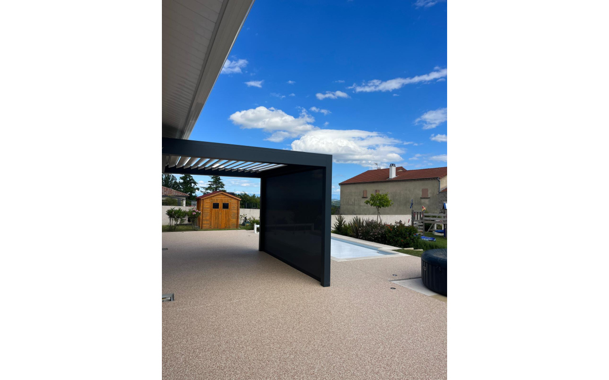 Ralisation Terrasse en Hydrostar  TALENCIEUX conue le 05/07/2024