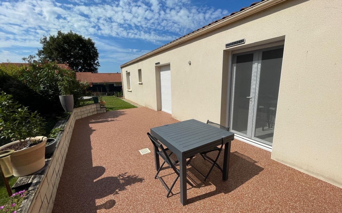 Ralisation Terrasse en Hydrostar  Cholet conue le 16/07/2024
