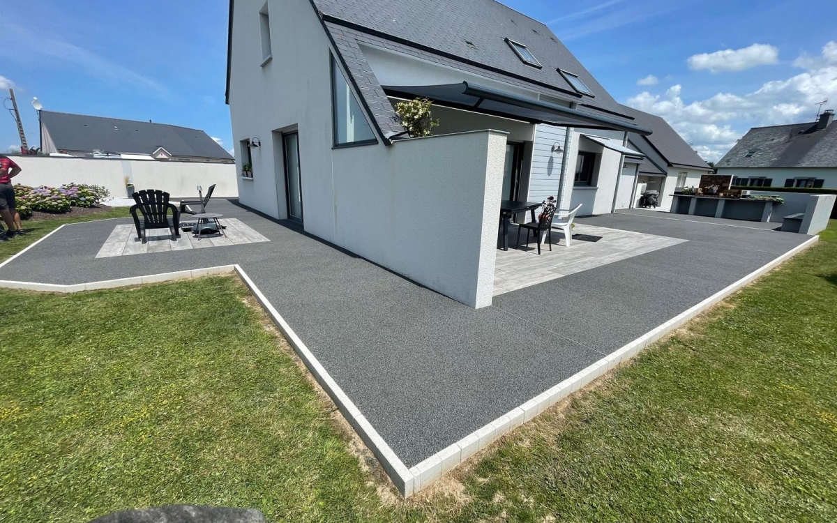 Conception Terrasse en Minralstar   QUETTREVILLE SUR SIENNE cre le 15/05/2024