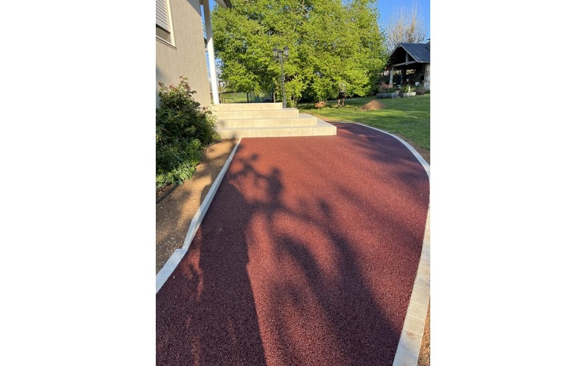 Ralisation Terrasse en Hydrostar, Pav la couture et Stardraine - Aveyron cre le 05/05/2025