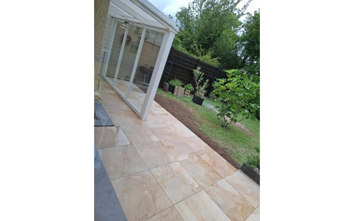 Cration Terrasse en dallage sur plots  BEAUVAIS ralise le 31/07/2025