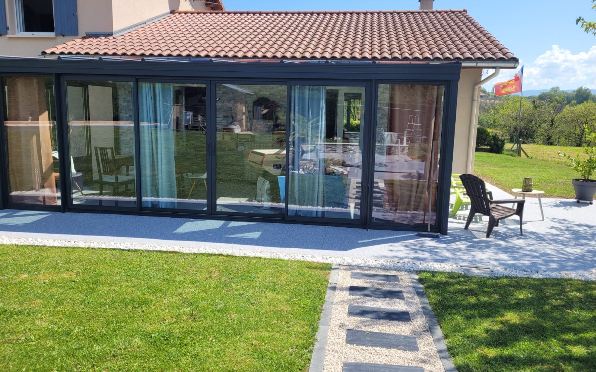 Cration Terrasse en Hydrostar  SAINT-ANTOINE-L'ABBAYE conue le 24/04/2025