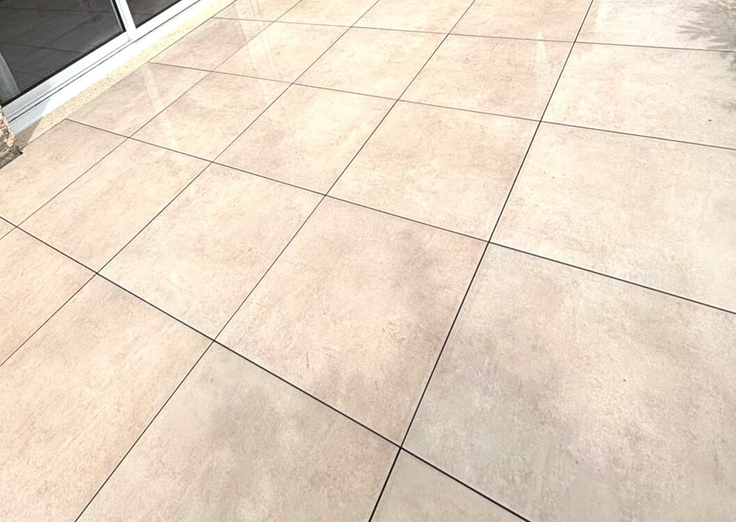 Conception Terrasse en grs crame - Meurthe et Moselle