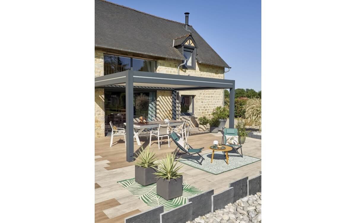 Ralisation Terrasse en Dm profil  Domfront en poiraie  conue le 15/05/2024