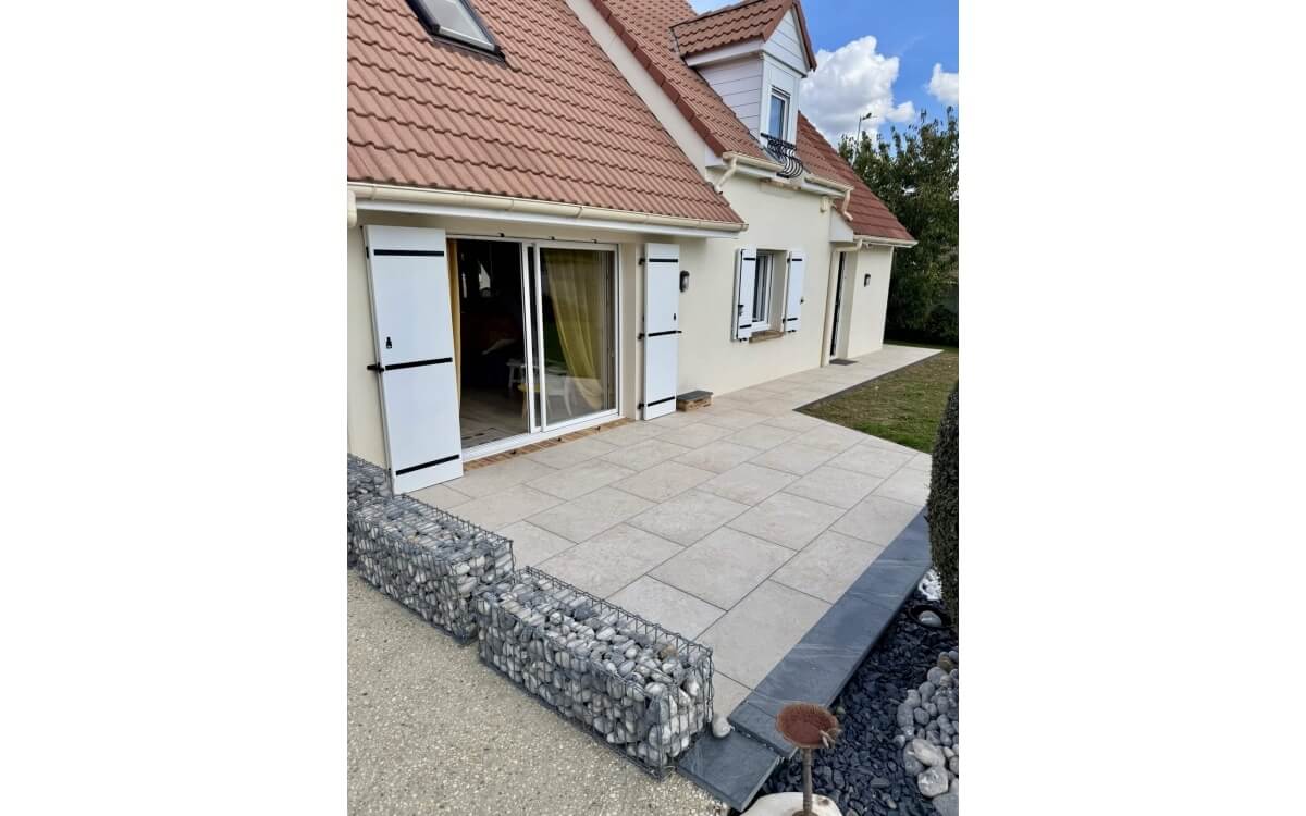 Conception Terrasse en dallage sur plots  Chartres ralise le 15/09/2025