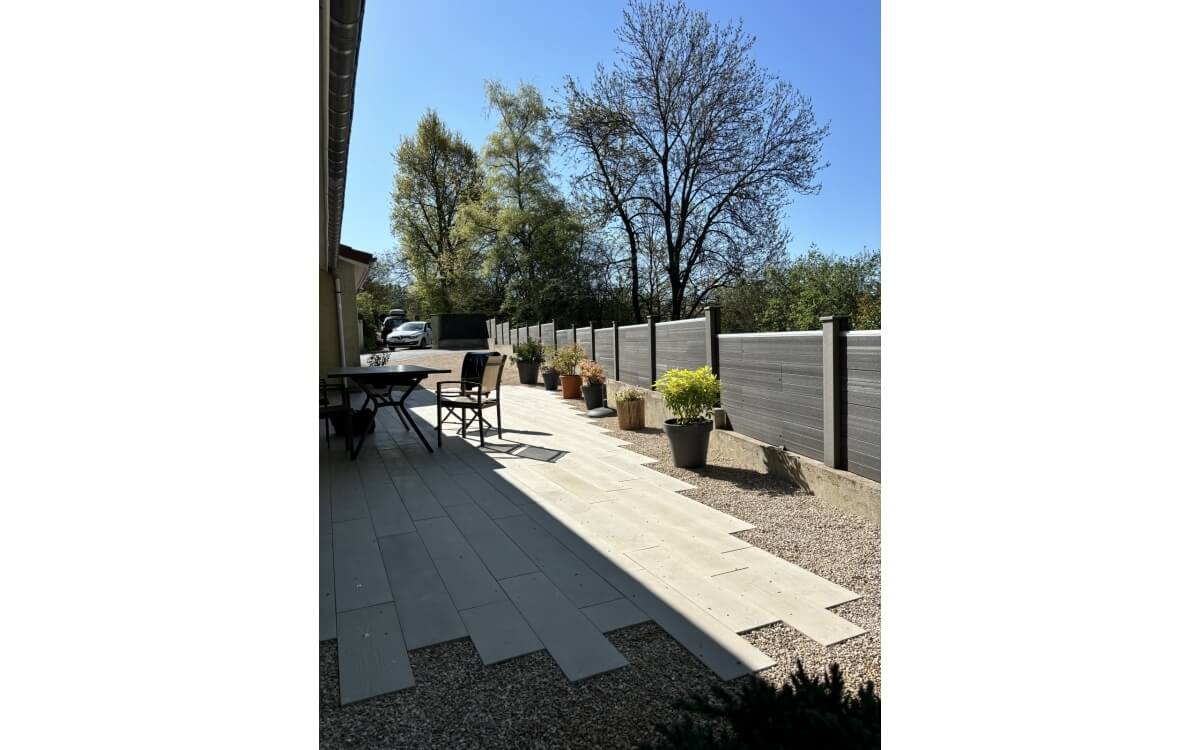 Cration Terrasse en Alvostar et Boib - Loire (Haute)