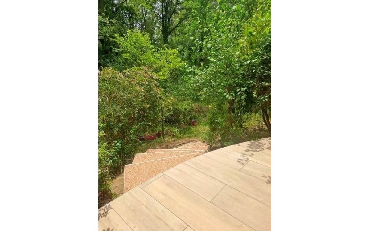 Cration Terrasse en dallage multiformat - Allier