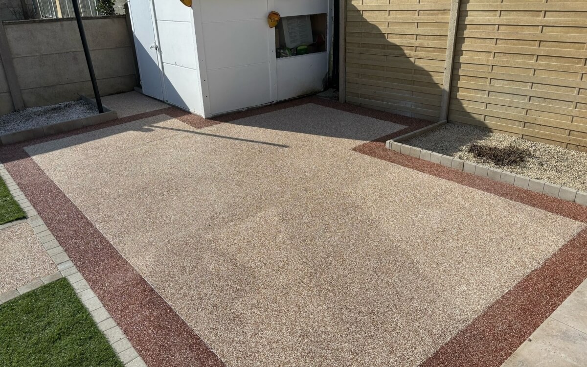 Cration Terrasse en Hydrostar Dune et Corail ralise le 13/11/2025