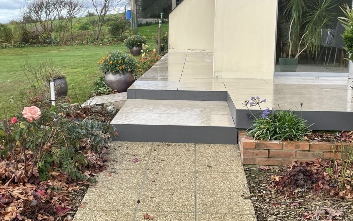 Conception Terrasse en dallage sur plots � Juvigny les Vall�es r�alis�e le 17/11/2025