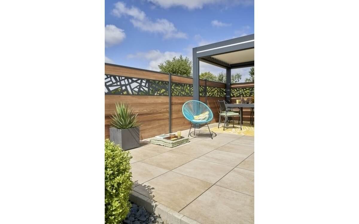 R�alisation Terrasse en gr�s c�rame - Lot et Garonne