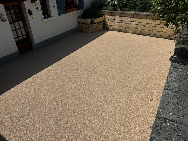 R�alisation terrasse en Hydrostar � ARROU cr��e le 15/06/2026