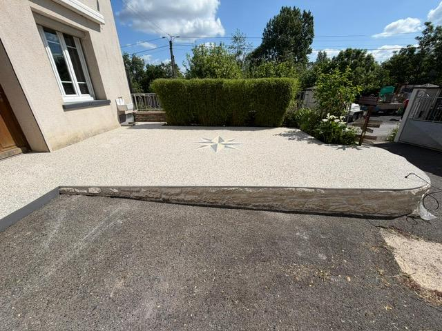 R�alisation terrasse en Hydrostar � THORE LA ROCHETTE con�ue le 15/06/2026