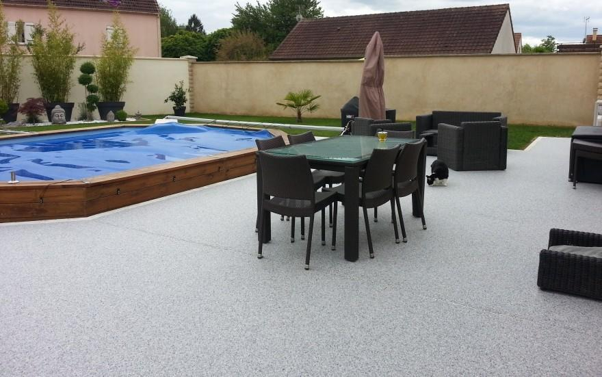 Ralisation Terrasse en Hydrostar  Beaune cre le 27/04/2024