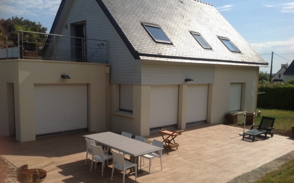 Conception Terrasse en dallage  Concarneau cre le 17/07/2020
