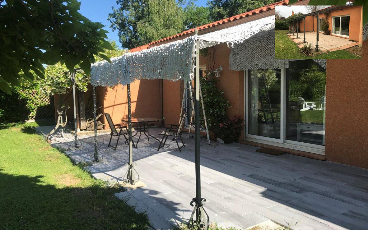 Cration Terrasse en Boib  - Haute Garonne ralise le 30/04/2025