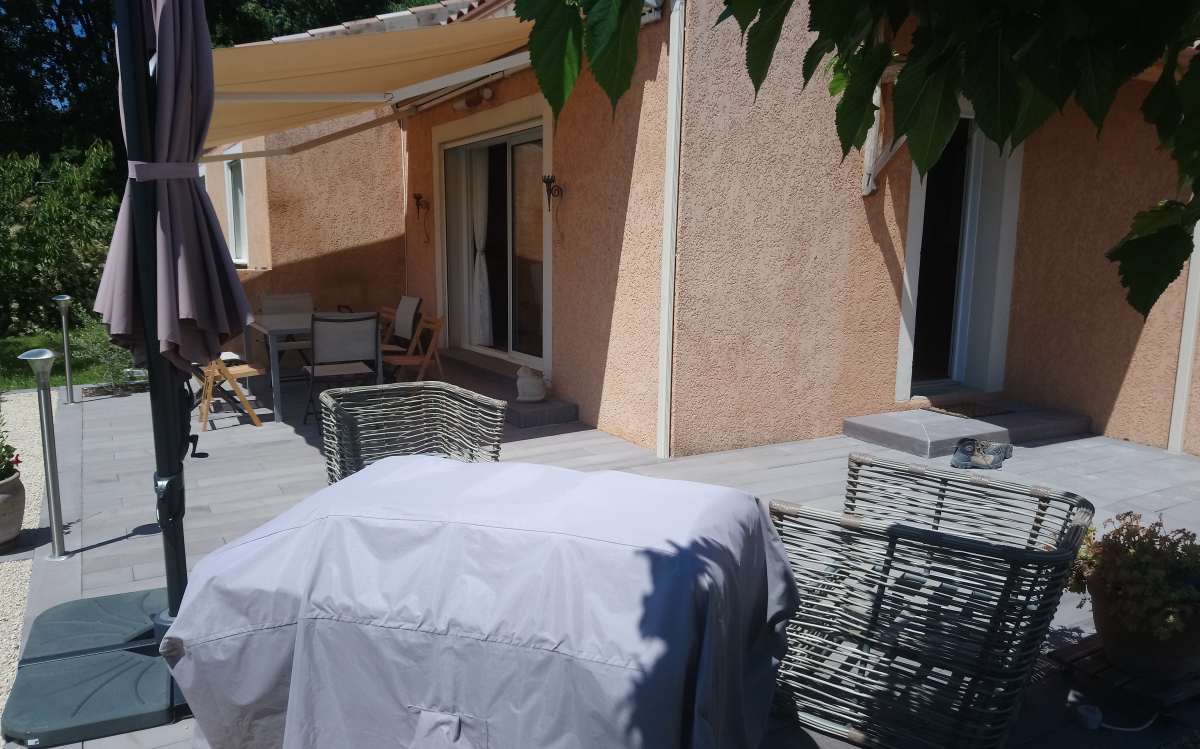 Ralisation Terrasse en Boib  - Ardche cre le 12/06/2020