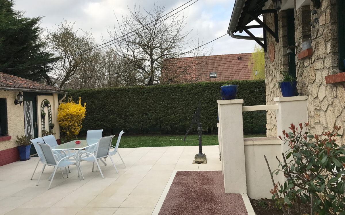 Conception Terrasse en Gravistar et en Dallage  - Yvelines