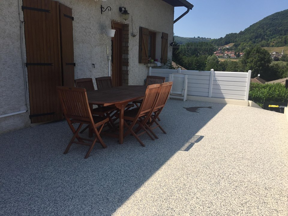 Ralisation Terrasse en Hydrostar  Massieu conue le 19/09/2018