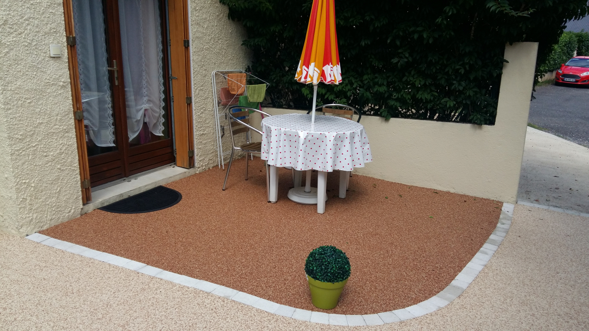 Cration Terrasse en Hydrostar - Entreprise Chierici - Aveyron ralise le 01/10/2018