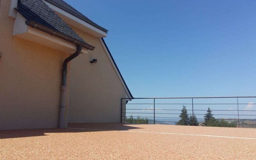 Ralisation Terrasse en Hydrostar - Aveyron cre le 01/10/2018