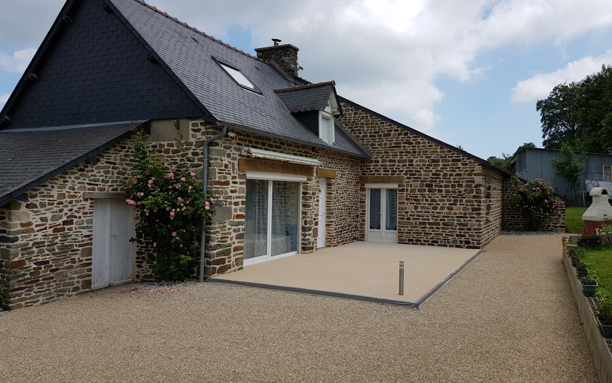 Conception Terrasse en Minralstar  Vassy ralise le 09/11/2018