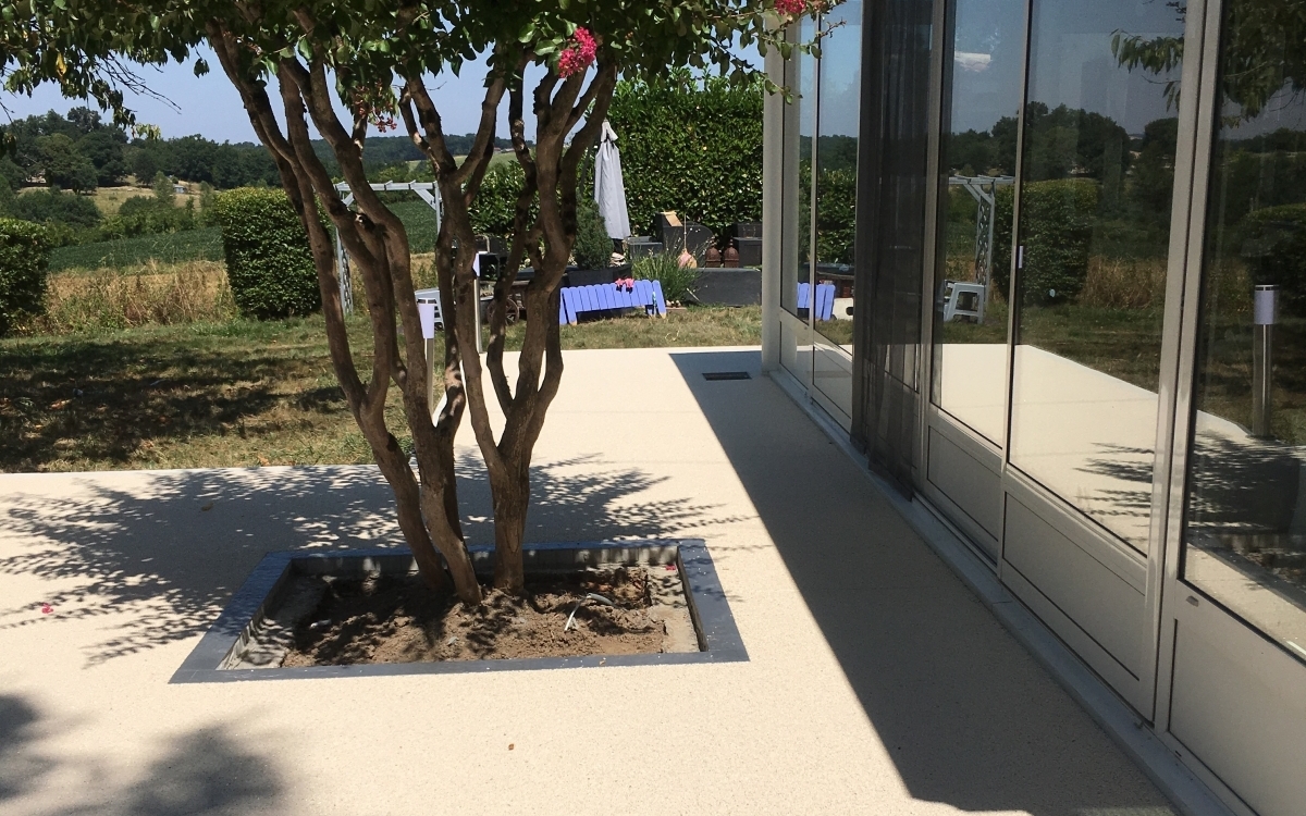 Création Terrasse en Hydrostar® - Entreprise Salafranque à Villeneuve sur Lot conçue le 20/11/2018
