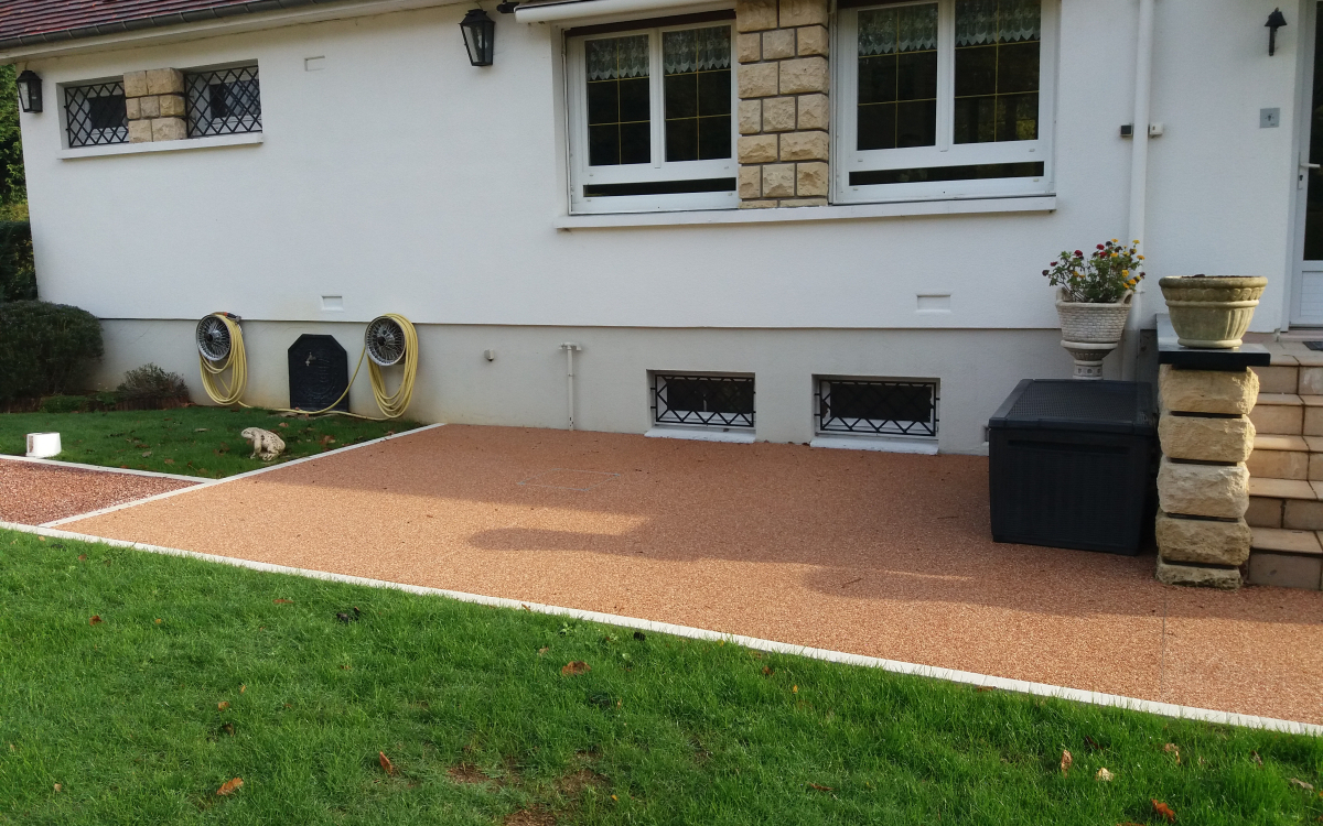 Conception Terrasse en Hydrostar et Pav La Couture  Forges les eaux ralise le 20/11/2018