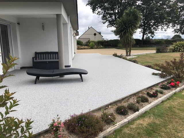 Cration Terrasse en Hydrostar - Entreprise Leclair - Morbihan conue le 20/11/2018