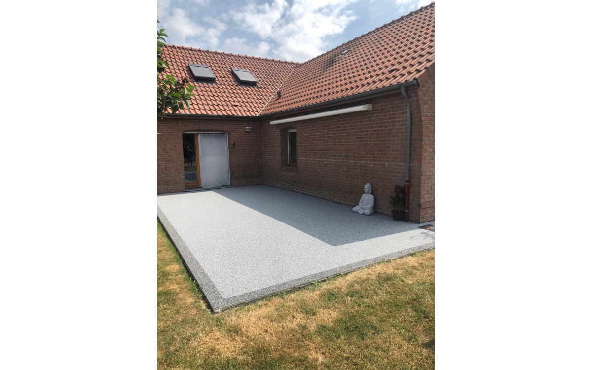 Cration Terrasse en Hydrostar  Berse ralise le 15/01/2019