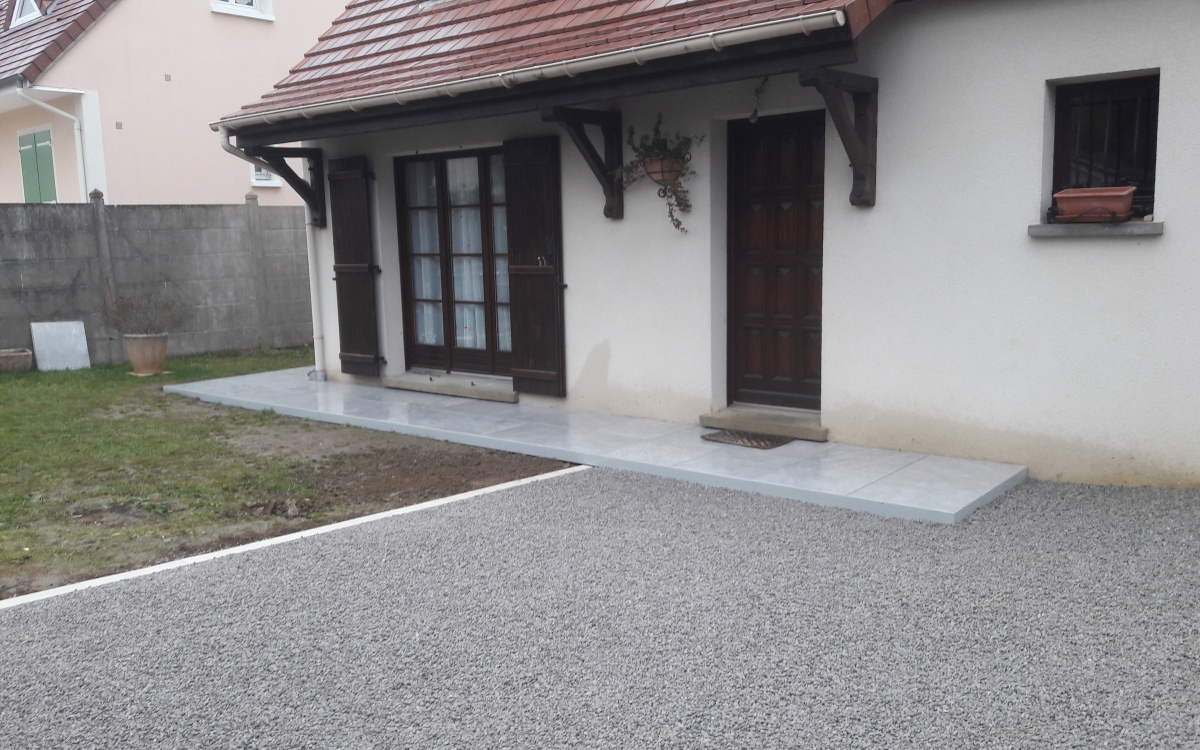 Cration Terrasse en Alvostar  Brunoy ralise le 30/01/2019