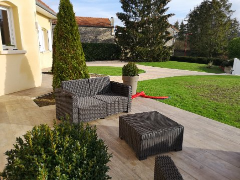 Conception Terrasse en Dallage et Pav La Couture  Braux Saint Remy ralise le 15/05/2019