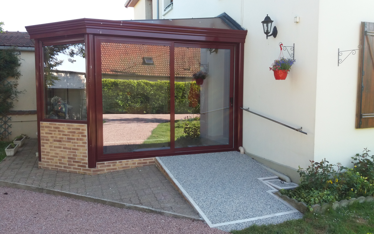 Cration Terrasse en Hydrostar  Realcamp ralise le 17/05/2019